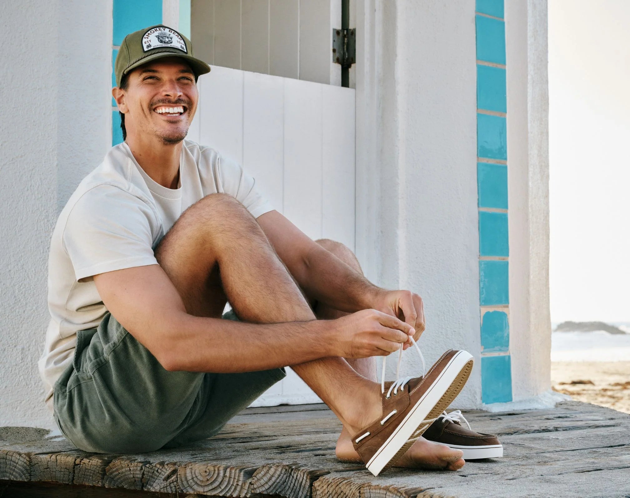 Sanuk Men Hava-Boat Leather