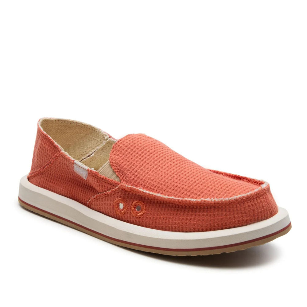 Sanuk Women's Donna Waffle Knit Casual Shoes